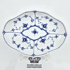 Musselmalet Riflet Oval Asiet nr. 1-147. sortering 1