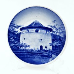 Royal Copenhagen Mini Platte Krudt�rnet Frederikshavn 74 -2010     