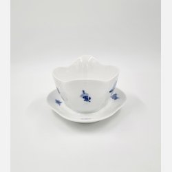 Bl Blomst Flettet Sovseskl nr. 10-8159. sortering 1 