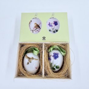 Royal Copenhagen Pskeg Viol & Spurv 2017. Sortering 1 