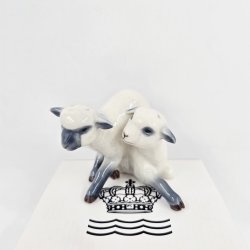 Royal Copenhagen Figur 2 Legende Lam nr. 759. sortering 1 