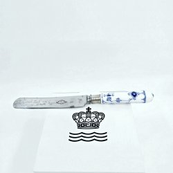 Musselmalet Riflet Sm�rkniv