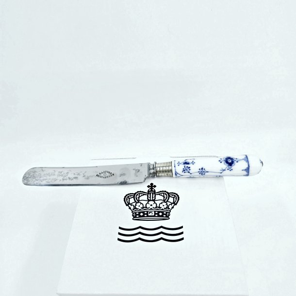 Musselmalet Riflet Sm�rkniv