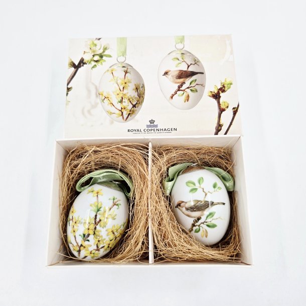 Royal Copenhagen P�ske�g Forsythia &amp; Munk 2011. Sortering 1