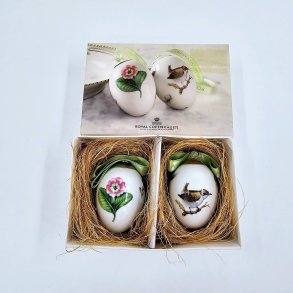 Royal Copenhagen Pskeg Primula & Grdesmutte 2010. Sortering 1 