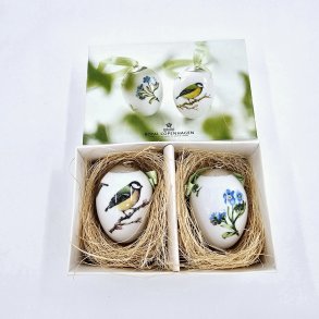 Royal Copenhagen Pskeg Forglemmigej & Musvit 2009. Sortering 1 