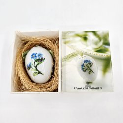 Royal Copenhagen P�ske�g Forglemmigej 2009. Sortering 1 