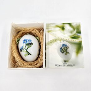 Royal Copenhagen P�ske�g Forglemmigej 2009. Sortering 1 
