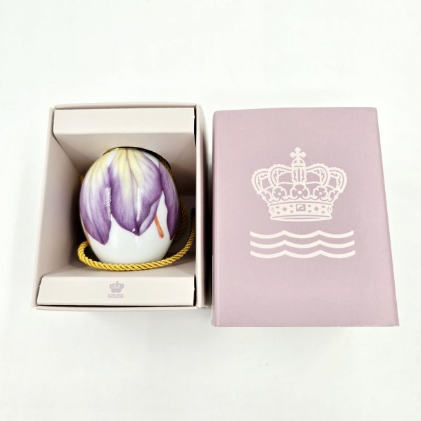 Royal Copenhagen P�ske�g Lilla Krokus Blade 2022. Sortering 1 