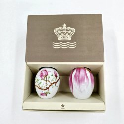 Royal Copenhagen P�ske�g Magnolia &amp; Magnolia Blade 2019. Sortering 1 