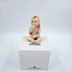 Royal Copenhagen Figur Baby Pige nr. 021. sortering 1 