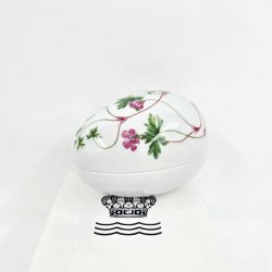 Royal Copenhagen Bonbonniere Geranium 2016. Sortering 1