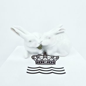 Royal Copenhagen Figur Kaniner nr. 518. sortering 1