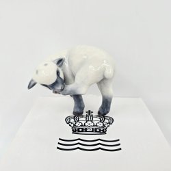 Royal Copenhagen Figur Lam nr. 757. sortering 1 