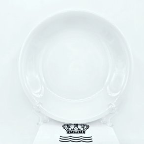 Royal Copenhagen Hvid Tallerken nr. 619. sortering 1 