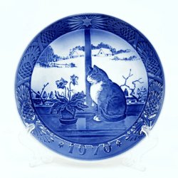 Royal Copenhagen Juleplatte 1970. sortering 1 