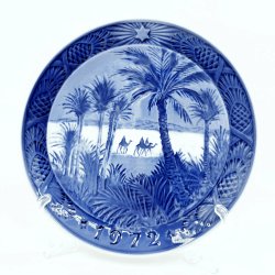 Royal Copenhagen Juleplatte 1972. sortering 1