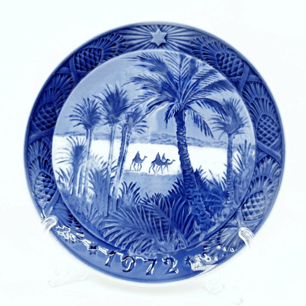 Royal Copenhagen Juleplatte 1972. sortering 1