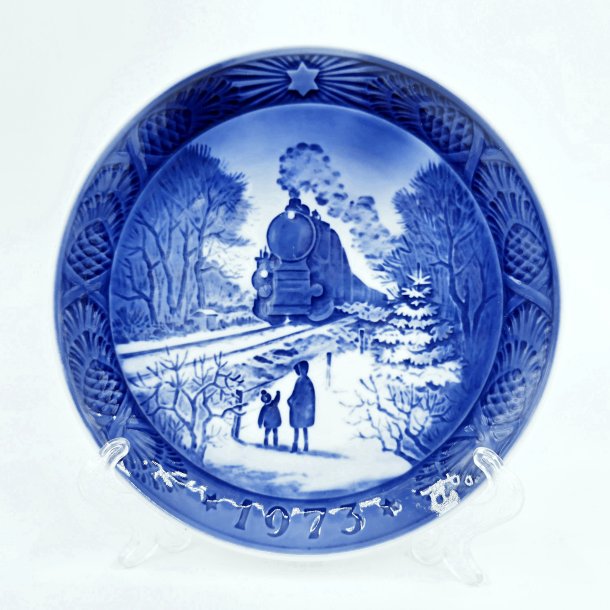 Royal Copenhagen Juleplatte 1973. sortering 1 