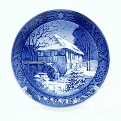 Royal Copenhagen Juleplatte 1976. sortering 1