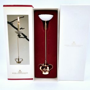 Royal Copenhagen Lysholder Med Krone