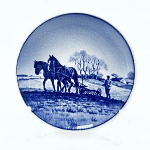 Royal Copenhagen Mini Platte Landmand 76 -2010    