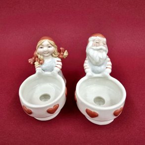 Royal Copenhagen Pixie Nisse Lysestage. 1 Sortering 