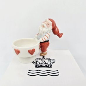 Royal Copenhagen Pixie Nisse Lysestage. 1 Sortering