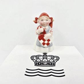 Royal Copenhagen Pixie Nisse Med Flethjerte nr. 761. 1 Sortering 
