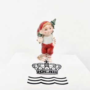 Royal Copenhagen Pixie Nisse Med Juletr nr. 765. Sortering 1  