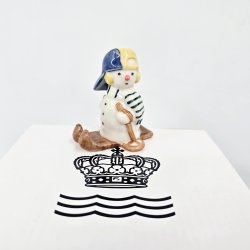 Royal Copenhagen Figur Snemand Dreng P Ski nr. 771. sortering 1 