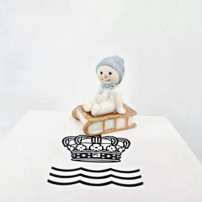 Royal Copenhagen Figur Snemand Baby Arthur nr. 171. sortering 1