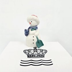 Royal Copenhagen Figur Snemand Mor Med Skovl nr. 769. sortering 1 