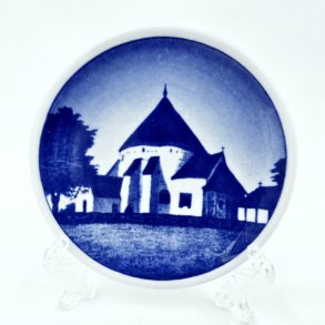 Royal Copenhagen Mini Platte sterlars Kirke Bornholm 7-2010 