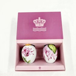 Royal Copenhagen P�ske�g Valmue &amp; Valmue blade 2021. Sortering 1 