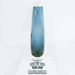 Musselmalet Vase Solitare 