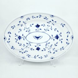 Sommerfugl Stort Ovalt Fad nr. 15. sortering 2 