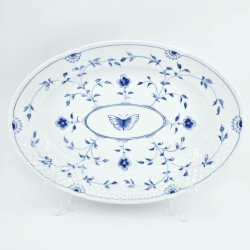 Sommerfugl Stort Ovalt Fad nr. 16. sortering 2  