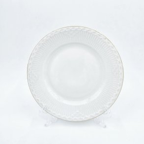 Tradition Hvid Halvblonde Kagetallerken nr. 1275-575. Sortering  1