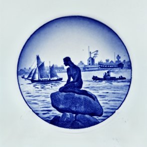 Royal Copenhagen Mini Platte Langelinie 2-2010 