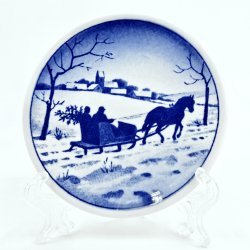 Royal Copenhagen Mini Platte Vinterlandskab 3-2010 